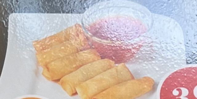 B1. 6 mini spring rolls