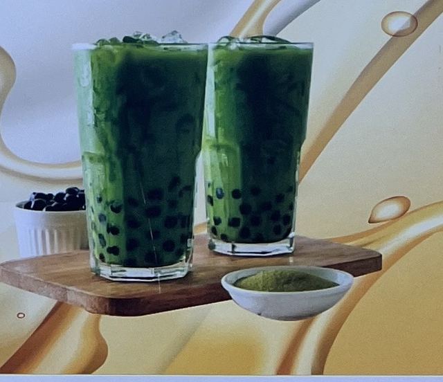 01. Green Milk Tea