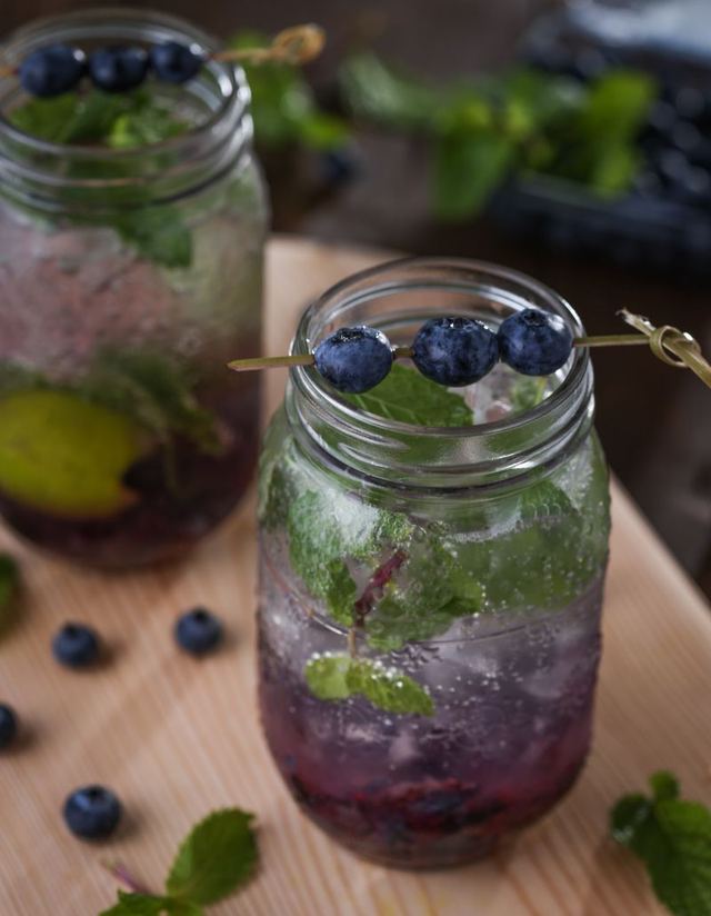 21. Blueberry Tea
